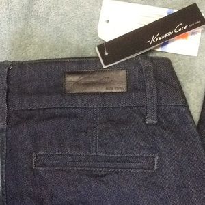 NWT Kenneth Cole dark denim jean/slacks sz 25
